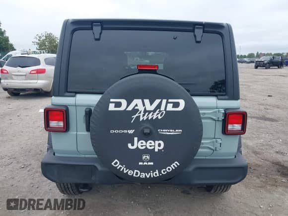 2023 Jeep Wrangler Sport S с VIN 1C4HJXDN4PW633736, выставлен на аукционе IAAI как лот 43040527 с пробегом 21 105 миль миль и . История ставок и продаж доступна на DreamBid. Изображение 16.