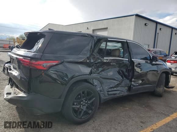 2022 Chevrolet Traverse LS z VIN 1GNERFKW9NJ167658, wystawiony jako Copart lot #81669435 z przebiegiem 68 373 mil mil oraz Szkoda całkowita • Salvage title. Historia ofert i sprzedaży dostępna na DreamBid. Obrazek 3.