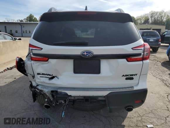 2023 Subaru Ascent Onyx Limited с VIN 4S4WMAKD4P3416061, выставлен на аукционе Copart как лот 84919005 с пробегом 53 680 миль миль и Списание • Salvage title. История ставок и продаж доступна на DreamBid. Изображение 6.