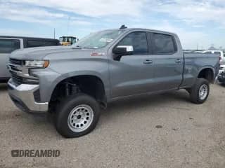 2020 Chevrolet Silverado 1500 LT with VIN 3GCUYDET7LG200149, listed as a Copart auction lot 63128804 with 49,635 mi miles and Salvage title. Bid and sale history available at DreamBid. Image 1.