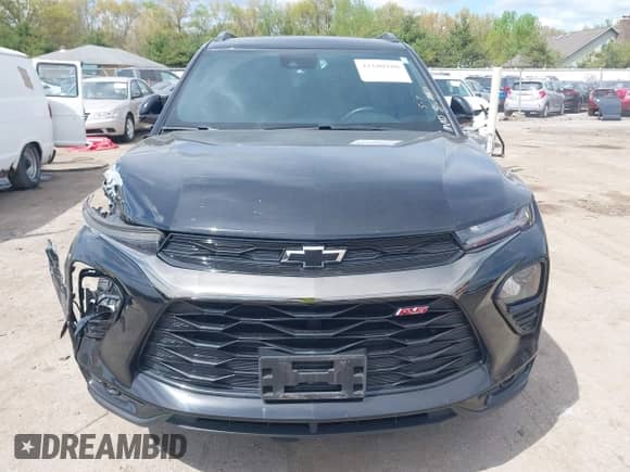 2021 Chevrolet TrailBlazer RS z VIN KL79MUSL1MB137577, wystawiony jako IAAI lot #42180188 z przebiegiem 71 343 mil mil oraz . Historia ofert i sprzedaży dostępna na DreamBid. Obrazek 12.