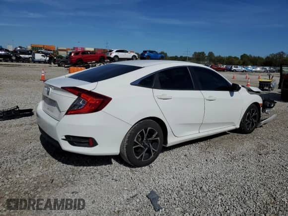 2016 Honda Civic LX with VIN 2HGFC2F53GH515131, listed as a Copart auction lot 82440255 with 83,653 mi miles and Salvage title. Bid and sale history available at DreamBid. Image 3.