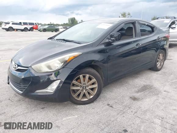 2014 Hyundai Elantra SE with VIN 5NPDH4AE1EH458684, listed as a IAAI auction lot 43311051 with 190,096 mi miles and . Bid and sale history available at DreamBid. Image 2.