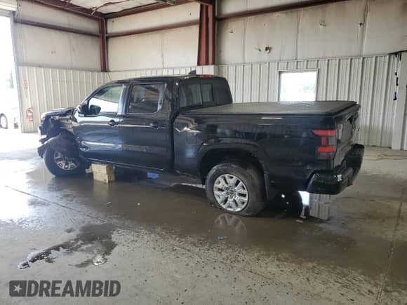 2022 Nissan Frontier S with VIN 1N6ED1FKXNN611024, listed as a Copart auction lot 80066225 with 47,019 mi miles and Salvage title. Bid and sale history available at DreamBid. Image 2.
