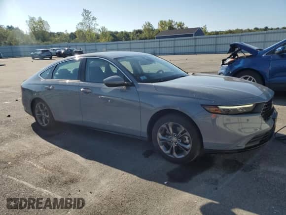 2023 Honda Accord EX-L with VIN 1HGCY2F68PA004607, listed as a Copart auction lot 81407205 with 46,480 mi miles and Salvage title. Bid and sale history available at DreamBid. Image 4.