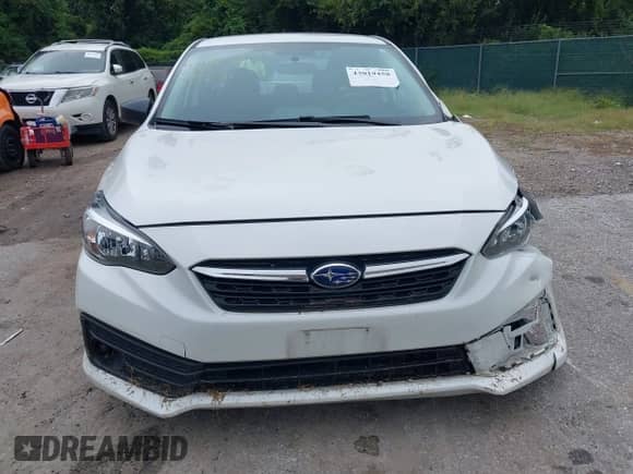 2022 Subaru Impreza with VIN 4S3GKAB64N3603927, listed as a IAAI auction lot 43019458 with 56,557 mi miles and . Bid and sale history available at DreamBid. Image 13.