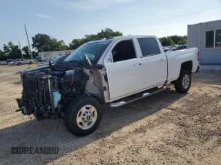 2016 Chevrolet Silverado 2500HD LT with VIN 1GC1KVEG8GF244486, listed as a Copart auction lot 58401105 with 85,956 mi miles and Salvage title. Bid and sale history available at DreamBid. Image 1.