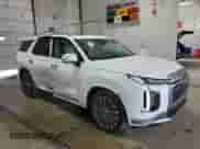 2025 Hyundai Palisade Calligraphy с VIN KM8R7DGE8SU853877, выставлен на аукционе Copart как лот 64552515 с пробегом 7 632 миль миль и Списание • Salvage title. История ставок и продаж доступна на DreamBid. Изображение 4.