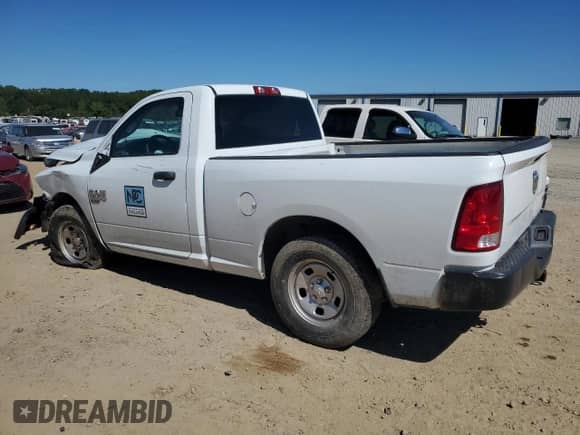 2019 Ram 1500 Express z VIN 3C6JR6AG6KG504695, wystawiony jako Copart lot #73941884 z przebiegiem Nie podano mil oraz Szkoda całkowita • Salvage title. Historia ofert i sprzedaży dostępna na DreamBid. Obrazek 2.