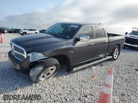 2015 Ram 1500 with VIN 1C6RR6WT9FS606760, listed as a Copart auction lot 53546075 with 81,370 mi miles and Salvage title. Bid and sale history available at DreamBid. Image 1.