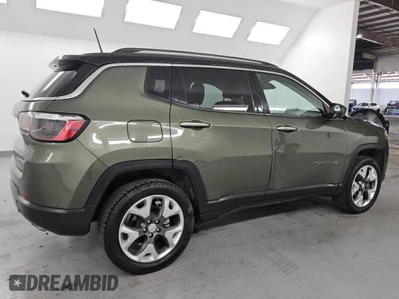 2021 Jeep Compass Limited с VIN 3C4NJDCB6MT506576, выставлен на аукционе Copart как лот 85494015 с пробегом 96 470 миль миль и Чистый • Clean title. История ставок и продаж доступна на DreamBid. Изображение 3.