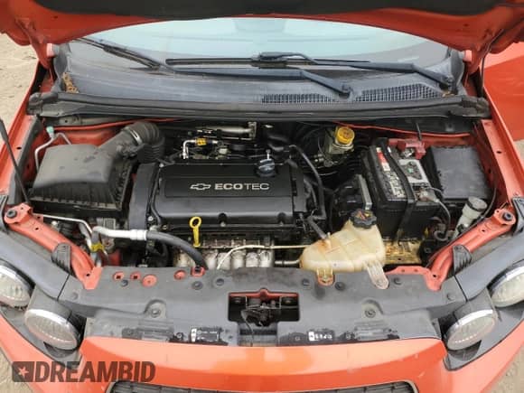 2012 Chevrolet Sonic LS with VIN 1G1JB6SH8C4108926, listed as a Copart auction lot 55526515 with 65,914 mi miles and Salvage title. Bid and sale history available at DreamBid. Image 11.