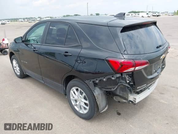 2024 Chevrolet Equinox LS z VIN 3GNAX5EG4RL303910, wystawiony jako IAAI lot #42434123 z przebiegiem 22 715 mil mil oraz . Historia ofert i sprzedaży dostępna na DreamBid. Obrazek 3.
