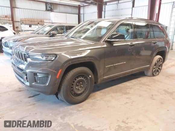 2021 Jeep Grand Cherokee Overland with VIN 1C4RJKDG7M8179023, listed as a IAAI auction lot 42739881 with 47,475 mi miles and . Bid and sale history available at DreamBid. Image 2.
