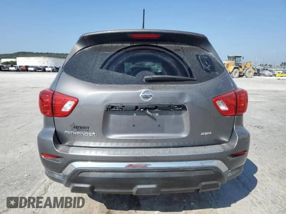 2017 Nissan Pathfinder SV with VIN 5N1DR2MM8HC670787, listed as a Copart auction lot 80729695 with 109,301 mi miles and Clean title. Bid and sale history available at DreamBid. Image 6.