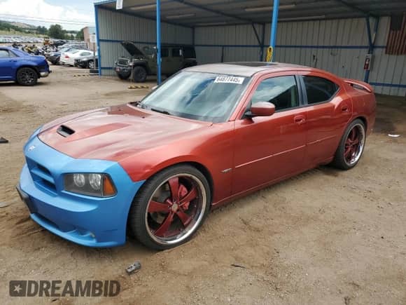 2006 Dodge Charger SRT-8 с VIN 2B3LA73W96H480421, выставлен на аукционе Copart как лот 64877445 с пробегом 233 225 миль миль и Чистый • Clean title. История ставок и продаж доступна на DreamBid. Изображение 1.