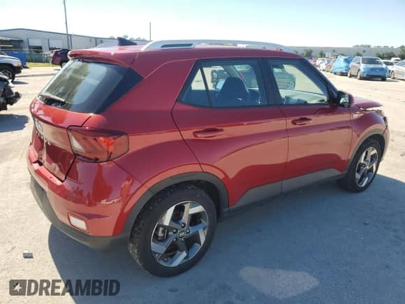 2021 Hyundai Venue SEL with VIN KMHRC8A37MU120958, listed as a Copart auction lot 82375865 with 66,242 mi miles and Non repairable. Bid and sale history available at DreamBid. Image 3.
