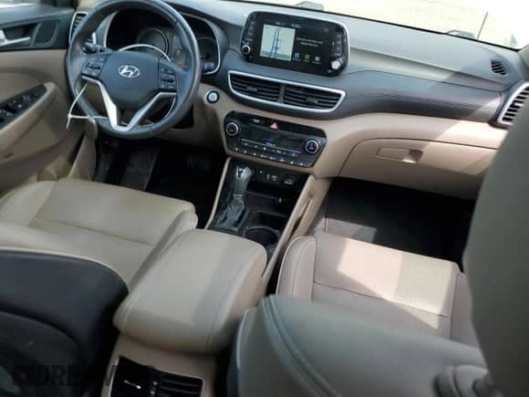 2021 Hyundai Tucson Limited with VIN KM8J3CALXMU390119, listed as a Copart auction lot 55382195 with 65,013 mi miles and Salvage title. Bid and sale history available at DreamBid. Image 8.