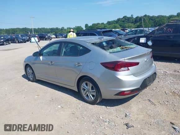 2020 Hyundai Elantra SEL with VIN 5NPD84LF0LH628407, listed as a IAAI auction lot 42655700 with 32,828 mi miles and . Bid and sale history available at DreamBid. Image 3.