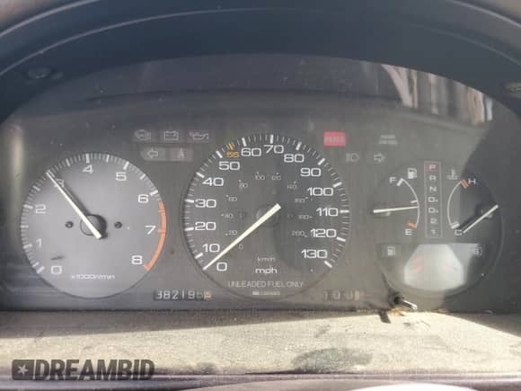 1990 Honda Accord LX z VIN JHMCB7659LC064137, wystawiony jako Copart lot #45761615 z przebiegiem 382 195 mil mil oraz Nie do naprawy • Non repairable. Historia ofert i sprzedaży dostępna na DreamBid. Obrazek 9.