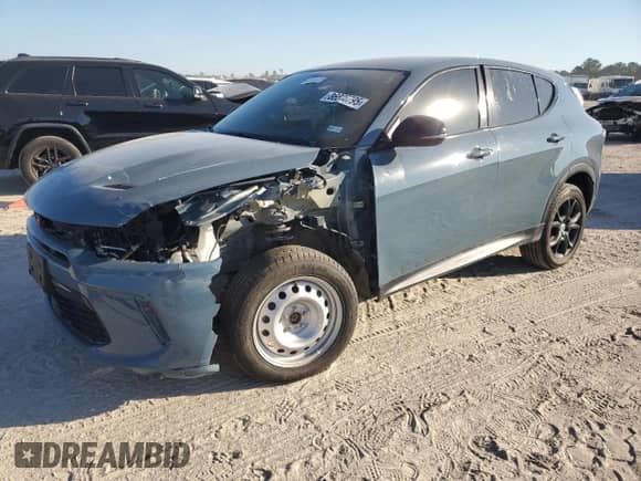 2023 Dodge Hornet GT с VIN ZACNDFAN7P3A05702, выставлен на аукционе Copart как лот 86846795 с пробегом 21 244 миль миль и Списание • Salvage title. История ставок и продаж доступна на DreamBid. Изображение 1.