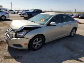 2014 Chevrolet Cruze 1LT with VIN 1G1PC5SB8E7458510, listed as a Copart auction lot 60517525 with 68,723 mi miles and Salvage title. Bid and sale history available at DreamBid. Image 1.