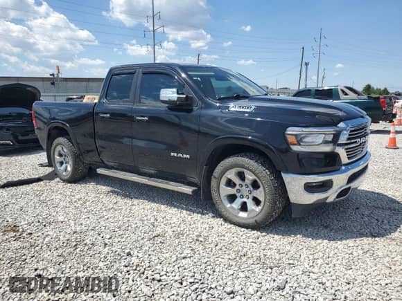 2019 Ram 1500 Laramie z VIN 1C6SRFDT5KN848846, wystawiony jako Copart lot #63485425 z przebiegiem 135 596 mil mil oraz Szkoda całkowita • Salvage title. Historia ofert i sprzedaży dostępna na DreamBid. Obrazek 4.