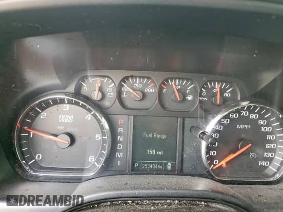 2016 Chevrolet Silverado 2500HD Work Truck with VIN 1GC1KUEG1GF167891, listed as a Copart auction lot 63415255 with 253,404 mi miles and Salvage title. Bid and sale history available at DreamBid. Image 9.
