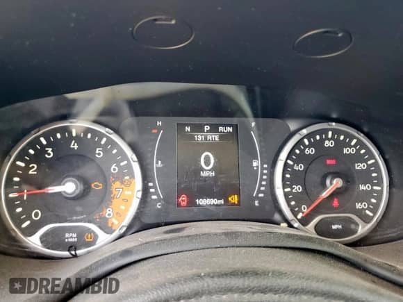 2018 Jeep Renegade Altitude with VIN ZACCJABB0JPJ63156, listed as a Copart auction lot 67226095 with 108,690 mi miles and Salvage title. Bid and sale history available at DreamBid. Image 9.