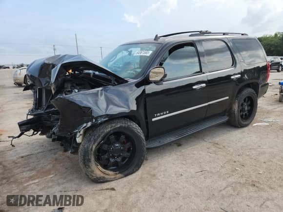 2009 Chevrolet Tahoe LTZ with VIN 1GNFK33089J100394, listed as a Copart auction lot 64961565 with Not provided miles and Salvage title. Bid and sale history available at DreamBid. Image 1.