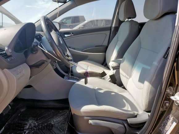 2014 Hyundai Accent SE with VIN KMHCU5AE5EU194321, listed as a Copart auction lot 65510595 with 41,338 mi miles and Salvage title. Bid and sale history available at DreamBid. Image 7.