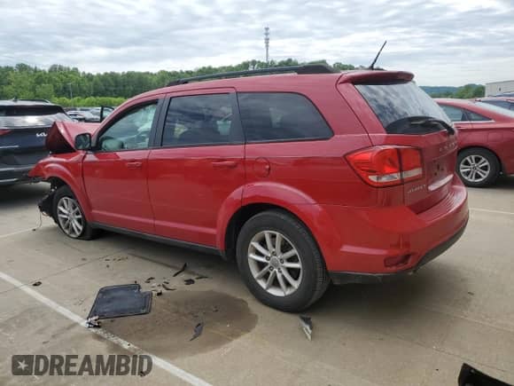 2013 Dodge Journey SXT with VIN 3C4PDCBG0DT535157, listed as a Copart auction lot 55704805 with Not provided miles and Non repairable. Bid and sale history available at DreamBid. Image 2.