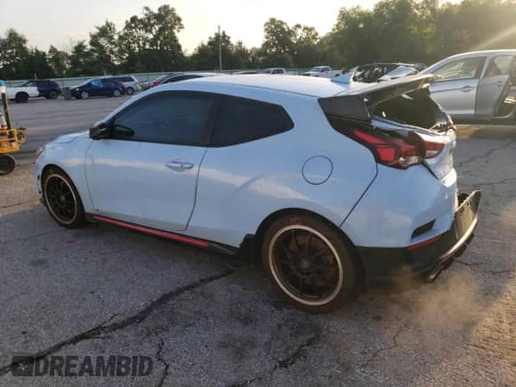 2020 Hyundai Veloster z VIN KMHT36AH9LU004651, wystawiony jako Copart lot #63702215 z przebiegiem 91 739 mil mil oraz Szkoda całkowita • Salvage title. Historia ofert i sprzedaży dostępna na DreamBid. Obrazek 2.