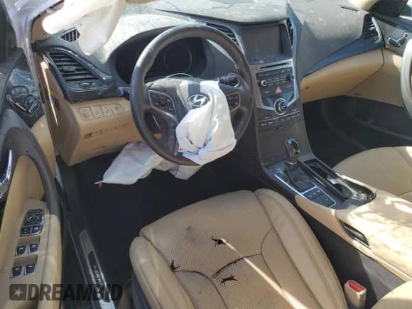 2017 Hyundai Azera Limited with VIN KMHFH4JG5HA586587, listed as a Copart auction lot 44940955 with 67,343 mi miles and Non repairable. Bid and sale history available at DreamBid. Image 8.