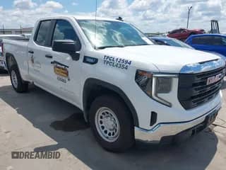 2025 GMC Sierra 1500 Pro with VIN 1GTRHAEK3SZ125735, listed as a IAAI auction lot 42536687 with 1,898 mi miles and . Bid and sale history available at DreamBid. Image 1.