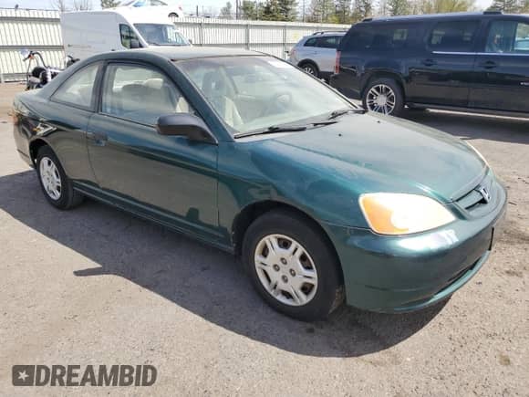 2001 Honda Civic с VIN 1HGEM21211L034052, выставлен на аукционе Copart как лот 54021185 с пробегом 175 093 миль миль и Чистый • Clean title. История ставок и продаж доступна на DreamBid. Изображение 4.