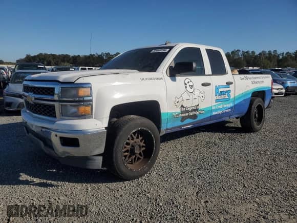 2014 Chevrolet Silverado 1500 Work Truck with VIN 1GCRCPEH6EZ292651, listed as a Copart auction lot 85669794 with Not provided miles and Salvage title. Bid and sale history available at DreamBid. Image 1.