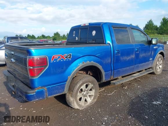 2013 Ford F-150 XL with VIN 1FTFW1ET3DFD88474, listed as a IAAI auction lot 43054482 with 223,769 mi miles and . Bid and sale history available at DreamBid. Image 4.