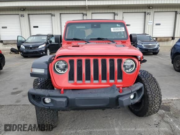 2021 Jeep Wrangler Unlimited Rubicon z VIN 1C4HJXFN4MW514237, wystawiony jako Copart lot #66986385 z przebiegiem 87 079 mil mil oraz Szkoda całkowita • Salvage title. Historia ofert i sprzedaży dostępna na DreamBid. Obrazek 5.