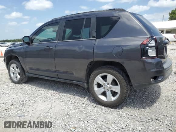 2015 Jeep Compass Latitude with VIN 1C4NJCEB9FD296054, listed as a Copart auction lot 65058744 with 122,604 mi miles and Salvage title. Bid and sale history available at DreamBid. Image 2.