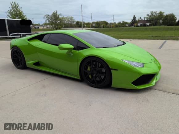 2015 Lamborghini Huracan с VIN ZHWUC1ZF7FLA03405, выставлен на аукционе Copart как лот 57724465 с пробегом 31 953 миль миль и Чистый • Clean title. История ставок и продаж доступна на DreamBid. Изображение 1.