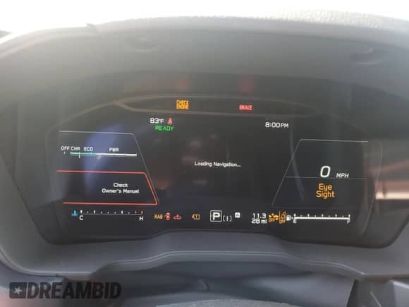 2025 Subaru Forester Touring Hybrid with VIN JF2SLSTDXSH417920, listed as a Copart auction lot 69018695 with 28 mi miles and Salvage title. Bid and sale history available at DreamBid. Image 9.