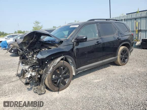 2025 Honda Pilot Black Edition с VIN 5FNYG1H91SB507467, выставлен на аукционе Copart как лот 66996915 с пробегом Не указан миль и Списание • Salvage title. История ставок и продаж доступна на DreamBid. Изображение 1.