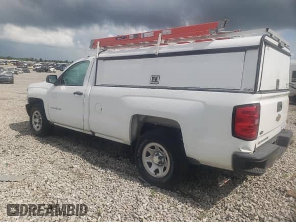 2018 Chevrolet Silverado 1500 Work Truck with VIN 1GCNCNEH9JZ284685, listed as a Copart auction lot 60704735 with 165,791 mi miles and Salvage title. Bid and sale history available at DreamBid. Image 2.