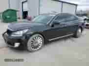 2014 Hyundai Equus Signature с VIN KMHGH4JH1EU087857, выставлен на аукционе Copart как лот 87013634 с пробегом 33 361 миль миль и Списание • Salvage title. История ставок и продаж доступна на DreamBid. Изображение 1.