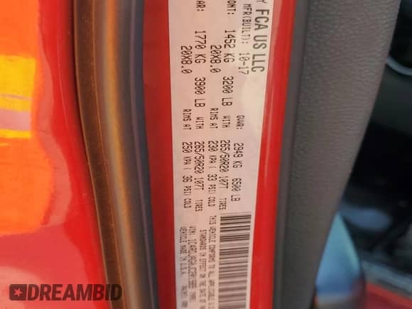 2018 Dodge Durango SXT with VIN 1C4RDJAG0JC201989, listed as a Copart auction lot 81853045 with 98,662 mi miles and Salvage title. Bid and sale history available at DreamBid. Image 13.