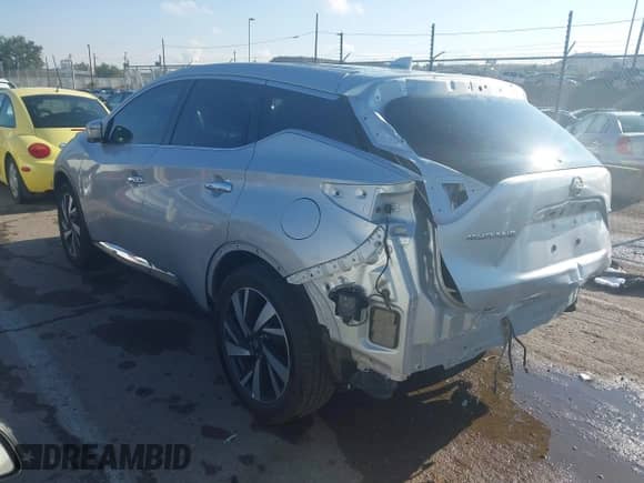 2023 Nissan Murano SL with VIN 5N1AZ2CS3PC126361, listed as a IAAI auction lot 43084822 with 31,849 mi miles and . Bid and sale history available at DreamBid. Image 3.