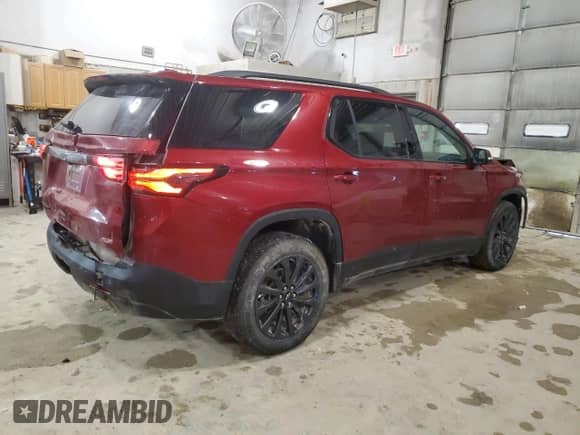 2022 Chevrolet Traverse RS с VIN 1GNEVJKW3NJ132404, выставлен на аукционе Copart как лот 87864525 с пробегом 69 058 миль миль и Списание • Salvage title. История ставок и продаж доступна на DreamBid. Изображение 3.