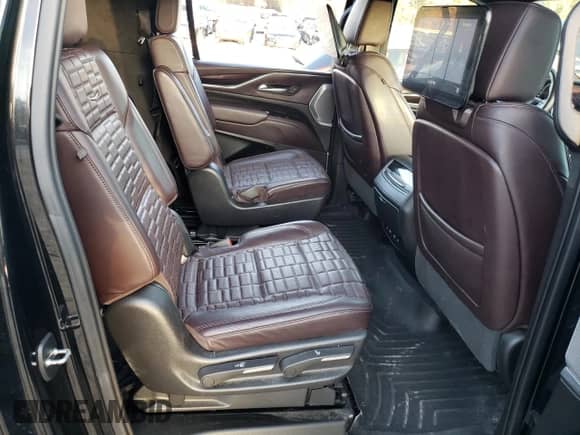 2021 Cadillac Escalade ESV Sport Platinum with VIN 1GYS4RKL4MR459097, listed as a Copart auction lot 85241914 with 64,810 mi miles and Salvage title. Bid and sale history available at DreamBid. Image 11.