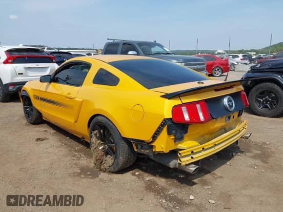 2012 Ford Mustang GT Premium with VIN 1ZVBP8CFXC5209821, listed as a IAAI auction lot 43141157 with 149,569 mi miles and . Bid and sale history available at DreamBid. Image 3.